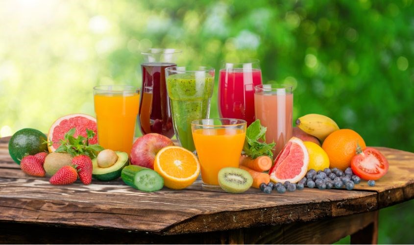 5 loại nước ép trái cây tốt cho gan 